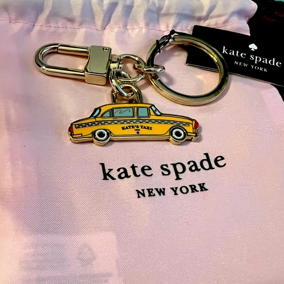 Kate Spade NYC Taxi Key Fob (NWT)